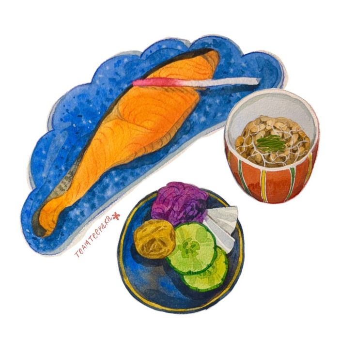 Salmon set